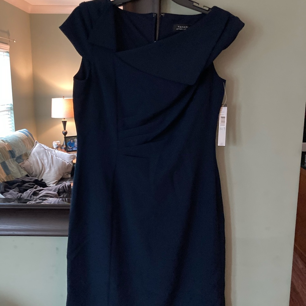 Women’s navy blue dress